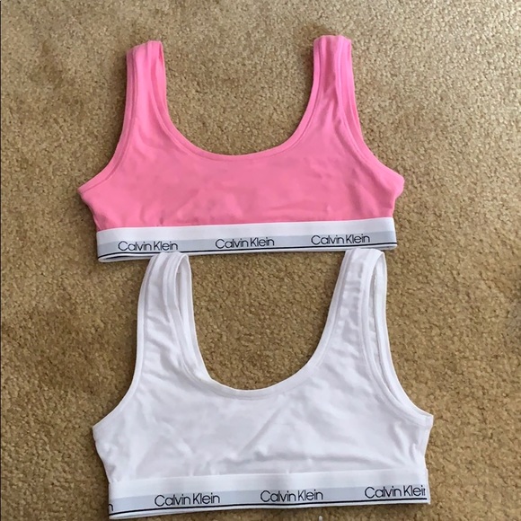 calvin klein children's sports bra